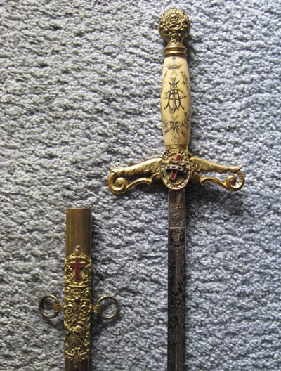 American Templar sword