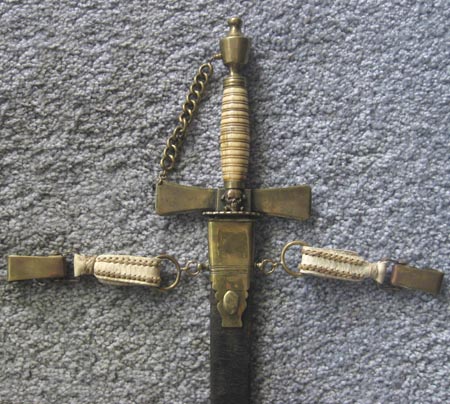 Knights Templar sword